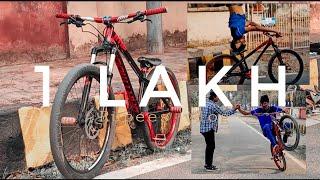 1 LAKH RUPEES MTB STUNTS | VLOG | DARTMOOR 26 PLAYER - Raaz Stunts