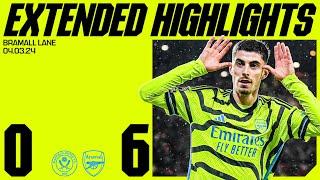 EXTENDED HIGHLIGHTS | Sheffield Utd vs Arsenal (0-6) | All the goals, saves, skills & more!