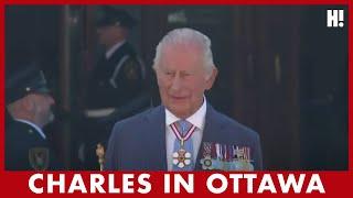 King Charles & Queen Camilla’s GRAND Carriage Procession Through Ottawa  | HELLO!