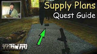 Supply Plans Therapist Quest Guide Escape From Tarkov