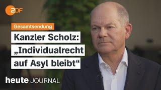 heute journal vom 27.08.24 live aus Jena: Thüringen vor der Wahl, Kanzler Scholz erklärt Asyl-Pläne