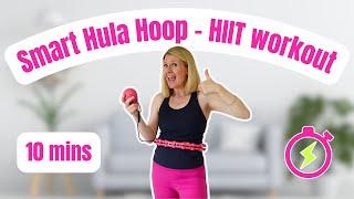 Smart Hula Hoop Workout! No talking - The best workout exercise to lose weight