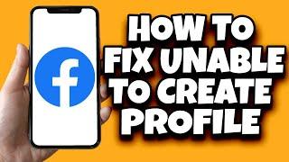 How To Fix Create Another Profile Not Showing In Facebook (Working Solution)