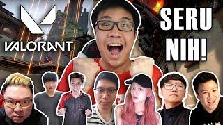 10 YOUTUBER NGADU SKILL NEMBAK! - Valorant