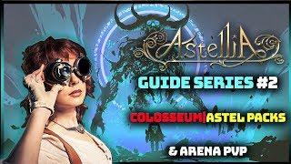 ASTELLIA ONLINE MMORPG - Guide Series #2: Colosseum, Astel Cards, Arena PVP (1080p)