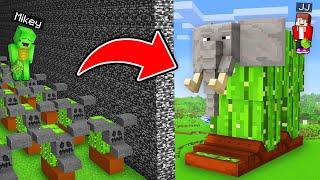 JJ Trolled Mikey in Italian Brainrot Animals Challenge in Minecraft! (Maizen)