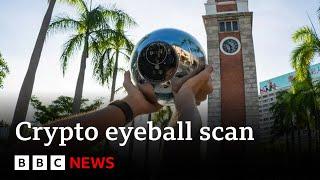 ChatGPT boss launches eyeball scanning crypto project - BBC News