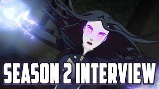 The Dragon Prince Season 2 Interview Featuring Aaron Ehasz and Justin Richmond!