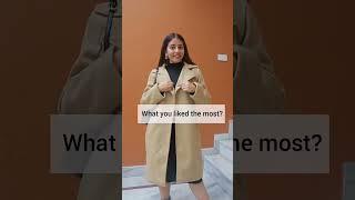 Amazon long beige coat for winters | what I ordered vs what I got from amazon | Vanya singh #shorts