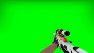 Awp seniper no quick scope green scren chromakey