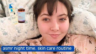 asmr nightly skincare routine| lofi soft spoken