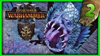 Тамурхан Total War Warhammer 3 прохождение сюжетной кампании (Войско личинок - Нургл) - часть 2