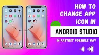 How to Change App Icon in Android Studio | Beginner Tutorial | Android Studio