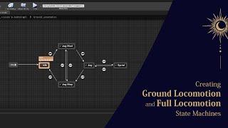 Part 2: Creating Ground Locomotion and Full Locomotion State Machines | Unreal Engine 4