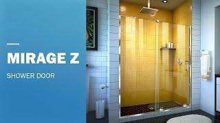 DreamLine | SafeStop | Mirage-Z Frameless Shower Door