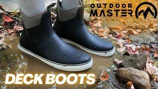 Outdoor Master Deck Boots | Anti-Slip Waterproof Boots