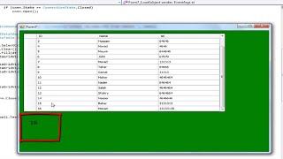 How to count the total number of rows in a datagridview using c#