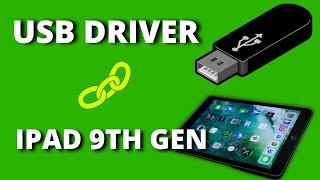 How to Connect a USB driver to a iPad 9th generation in 2022