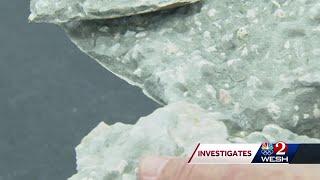 WESH 2 investigates falling concrete damaging vehicles