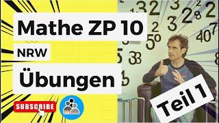 Mathe ZP 10 NRW Übungen Teil 1