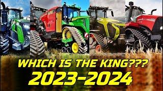 TOP 5 Largest & strongest tractors for 2023-24 [CLAAS/CASE/FENDT/DEERE/VERSATILE] Which is the TOP?