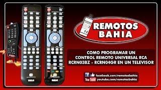 COMO PROGRAMAR UN CONTROL REMOTO UNIVERSAL RCA RCRN03BZ RCRN04GR