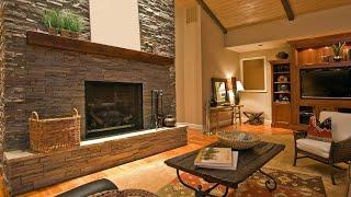 PERFECT! 100+ STONE FIREPLACE DESIGN IDEAS | HOW TO DECOR WARM INVITING LIVING SPACE WITH FIREPLACE