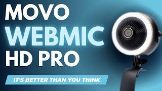 Best microphone in a webcam ever? ️Movo WebMic HD Pro