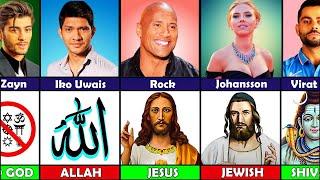 God of FAMOUS People | Christian, Muslim , Catholic , Jewish