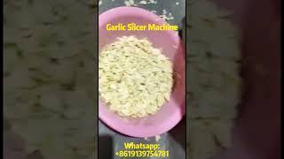 Cut Garlic Quickly, Evenly, and in Large Quantities! See How Powerful this Garlic Slicer Machine Is!