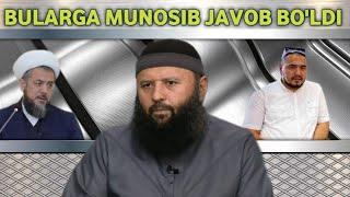 BULARGA MUNOSIB JAVOB BO'LDI