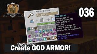 Create GOD Armor trick! - Plankcraft S2: Episode 036