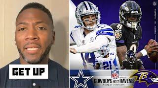 GET UP | Lamar will bully Cowboys in HELL - Ryan Clark believes Ravens sink Dak Prescott in NFL Wk 3