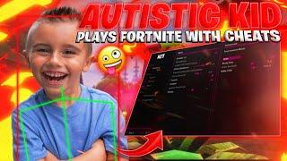 AUTISTIC Kid Cheats in Fortnite with BEST Fortnite Cheat | NZTCHEATS