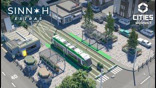 Sinnoh Extras | Cities Skylines 2: Detailing and Improving the Tram Line in Jubilife City! 