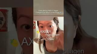 Cool Solution to Combat Wrinkles-AXIS-Y Vegan Collagen Eye Serum #kbeauty #axisy #koreanskincare