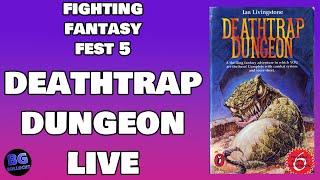 Deathtrap Dungeon Live at Fighting Fantasy Fest 5