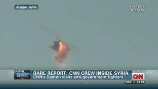 Rare report: CNN crew inside Syria