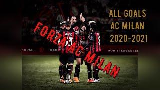 all ACMilan goals of the 2020-2021 season #UEFAEuropaLeague #ACMILAN #CALCIO #SERIEA #TIMCup