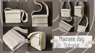 Macrame Bag - Bolsa macrame Tutorial Completo