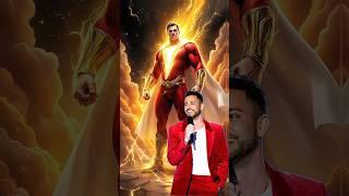 Shazam vs. Zachary Levi – The Transformation Revealed! #Shorts #shazam #zacharylevi #victorst #dcau