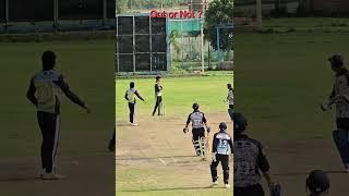 Out or Not?  Was it a Hit-Wicket? Watch Closely!  #CricketShorts #HitWicket #OutOrNot
