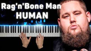 Rag'n'Bone Man - Human | Piano cover