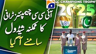 ICC Champions Trophy 2025: Likely schedule revealed - Champions Trophy 2025 - Breaking News