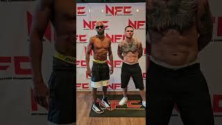 NFC 168 Weigh Ins! Mike Bardsley vs. Alexei Bel