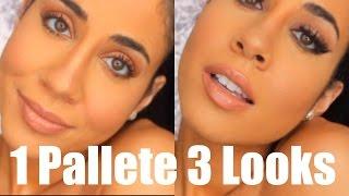 1 PALLETE 3 LOOKS TARTLETTE IN BLOOM TUTORIAL  | LEXI NOEL