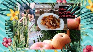 APPLE COMPOTE WITH PANCAKE//MD Varieties vlog