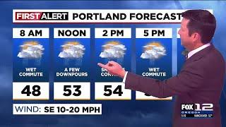 FOX 12 Oregon Thursday evening weather forecast for Portland (10/31)