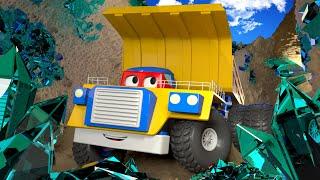 Carl le Super Truck -  Le camion minier - Car City  ⍟ l Dessin animés pour enfants