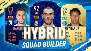 1.5M COINS!! TOTY 92 BALE IN A HYBRID SQUAD BUILDER!! - FIFA 19 ULTIMATE TEAM